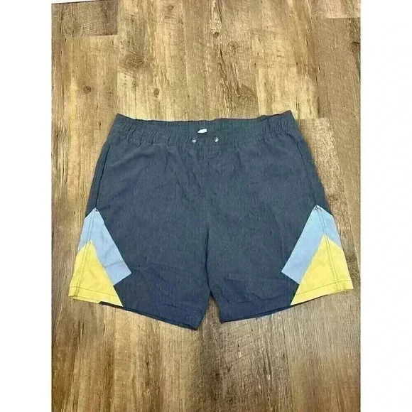 Fair Harbor Lined Swim Trunks Bayberry Mens L Hybrid Boardshort Retro Design - Picture 1 of 13